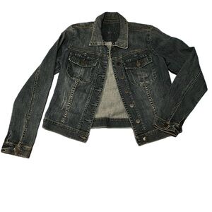 Kut From Kloth Helena Jacket Women’s L Denim Button Down